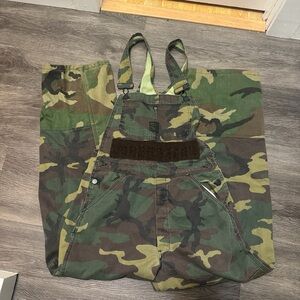 Vintage Pointer Brand Camo Overalls